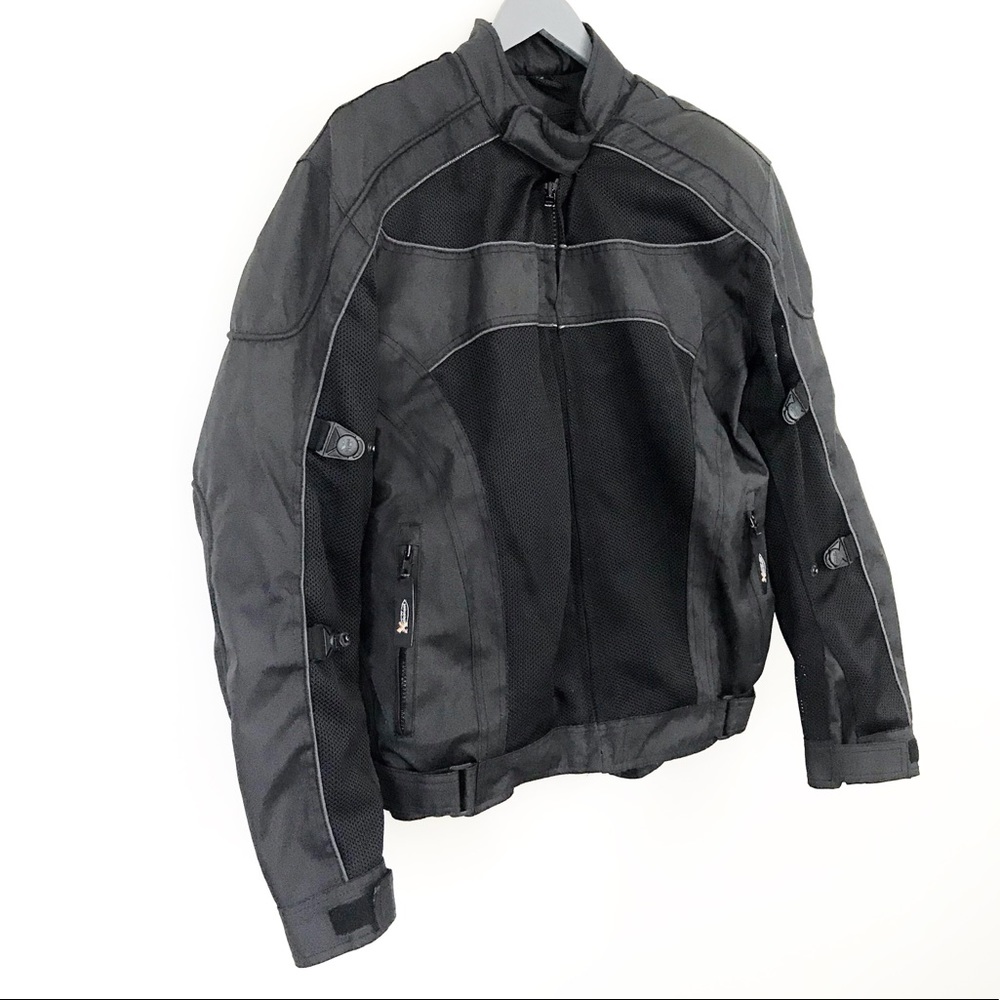EXELEMENT Shielded Waterproof Motorcycle Jacket - Picture 3 of 8